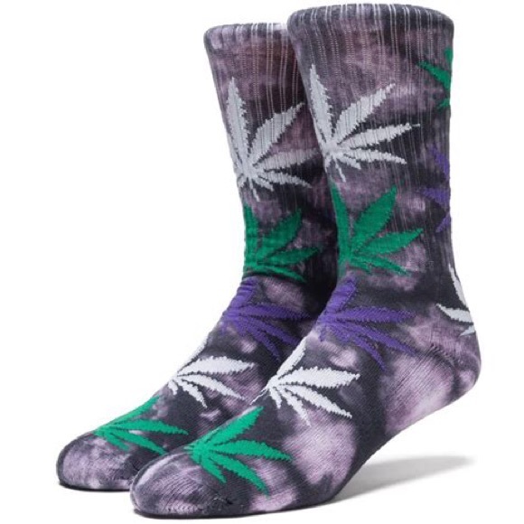 2 Pair Huf Plant Strains Socks - New With Tags - Picture 7 of 7